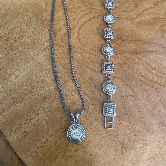 Brighton Jewelry - Brighton Necklace and Bracelet Set